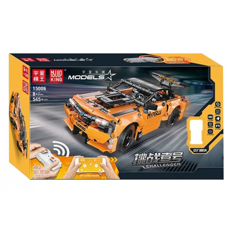 MouldKing 15006 Mould King 15006 non  NÉ TRÁNH KẺ THÁCH THỨC bộ đồ chơi xếp lắp ráp ghép mô hình  CHALLENGER Kỹ Thuật Công Nghệ Cao Mô Hình Phương Tiện 545 khối