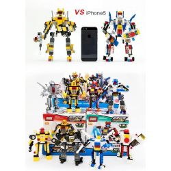 GUDI 8707 non  ĐẠI CHIẾN ROBOT BIẾN HÌNH 8 TRONG 1 bộ đồ chơi xếp lắp ráp ghép mô hình Power Rangers Super Sentai 5 Anh Em Siêu Nhân GUDI 8707 non  ĐẠI CHIẾN ROBOT BIẾN HÌNH 8 TRONG 1 bộ đồ chơi xếp lắp ráp ghép mô hình Power Rangers Super Sentai 5 Anh Em Siêu Nhân