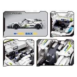 ZHEGAO QL1246 1246 non  JESKQ LÙI XE bộ đồ chơi xếp lắp ráp ghép mô hình  MACHINERY Kỹ Thuật Công Nghệ Cao Mô Hình Phương Tiện 613 khối