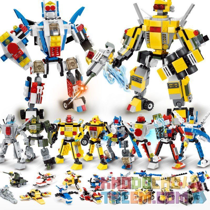 GUDI 8707 Xếp hình kiểu Lego POWER RANGERS SUPER SENTAI Super Sentai đại Chiến Robot Biến Hình 8 Trong 1 GUDI 8707 Xếp hình kiểu Lego POWER RANGERS SUPER SENTAI Super Sentai đại Chiến Robot Biến Hình 8 Trong 1