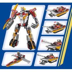 FORANGE FC1005 1005 non  THẦN CHIẾN TRANH bộ đồ chơi xếp lắp ráp ghép mô hình Lung Tung Thuộc Nhiều Thể Loại TRANSFORMED MARS 437 khối