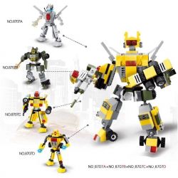 GUDI 8707 non  ĐẠI CHIẾN ROBOT BIẾN HÌNH 8 TRONG 1 bộ đồ chơi xếp lắp ráp ghép mô hình Power Rangers Super Sentai 5 Anh Em Siêu Nhân GUDI 8707 non  ĐẠI CHIẾN ROBOT BIẾN HÌNH 8 TRONG 1 bộ đồ chơi xếp lắp ráp ghép mô hình Power Rangers Super Sentai 5 Anh Em Siêu Nhân
