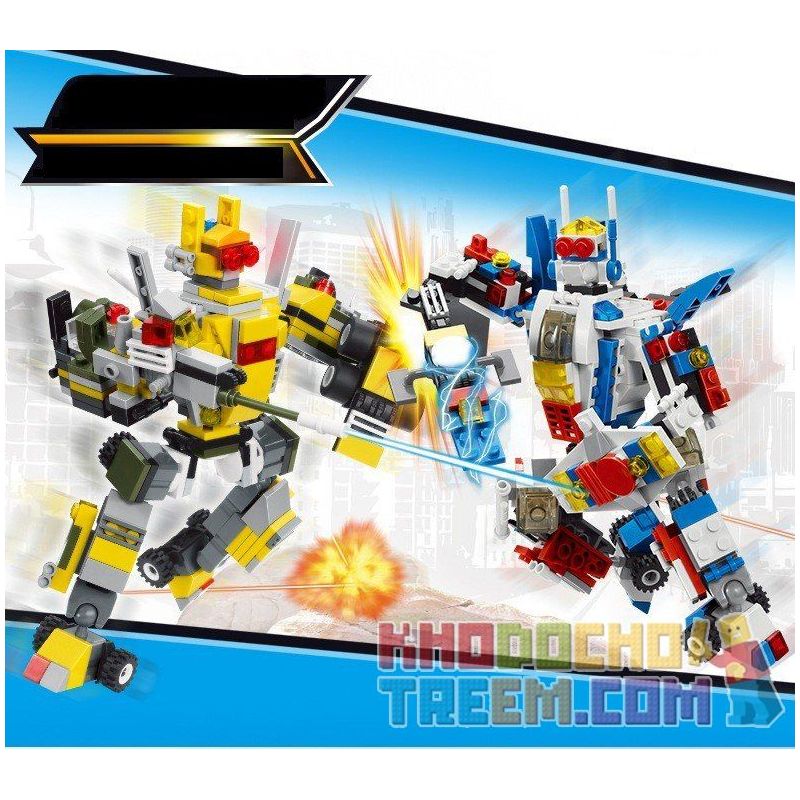 GUDI 8707 non  ĐẠI CHIẾN ROBOT BIẾN HÌNH 8 TRONG 1 bộ đồ chơi xếp lắp ráp ghép mô hình Power Rangers Super Sentai 5 Anh Em Siêu Nhân GUDI 8707 non  ĐẠI CHIẾN ROBOT BIẾN HÌNH 8 TRONG 1 bộ đồ chơi xếp lắp ráp ghép mô hình Power Rangers Super Sentai 5 Anh Em Siêu Nhân