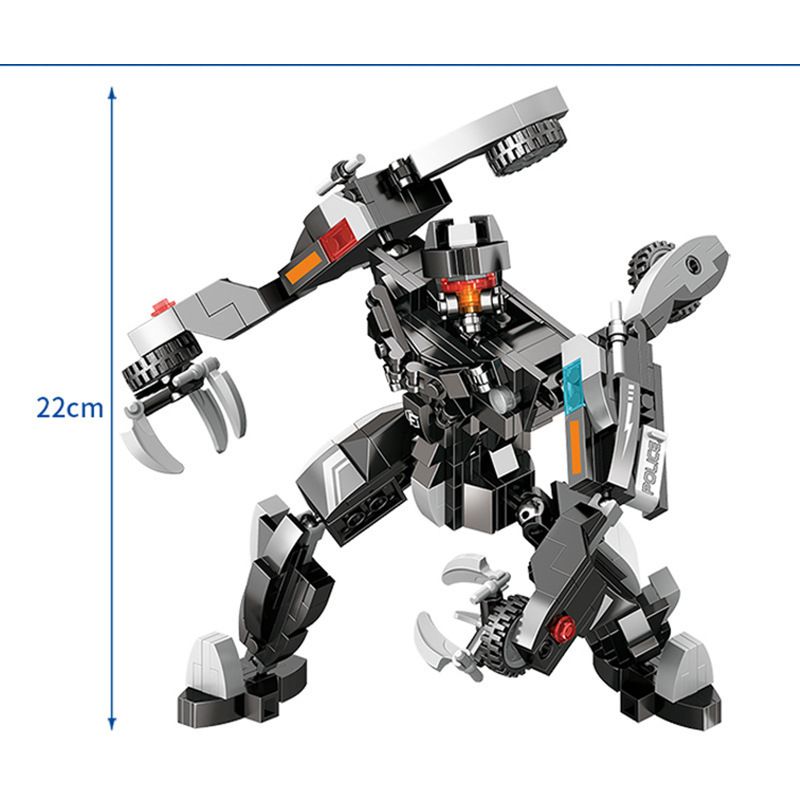 FORANGE FC1002 1002 non  MÁY LẮC ĐẤT bộ đồ chơi xếp lắp ráp ghép mô hình Lung Tung Thuộc Nhiều Thể Loại TRANSFORMED MARS 423 khối