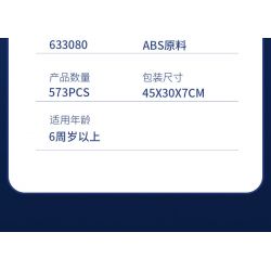 PanlosBrick 633080 Panlos Brick 633080 non  TRẠM VŨ TRỤ 25 THAY ĐỔI bộ đồ chơi xếp lắp ráp ghép mô hình Space SPACE STATION Thám Hiểm Không Gian 573 khối