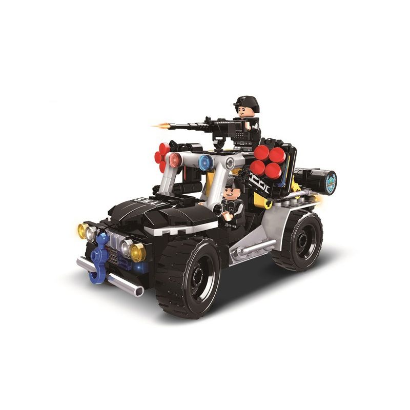 WOMA C0573 0573 non Lego PATHFINDER - XE TUẦN TRA CỦA CẢNH SÁT bộ đồ chơi xếp lắp ráp ghép mô hình City SWAT CORPS Thành Phố 378 khối
