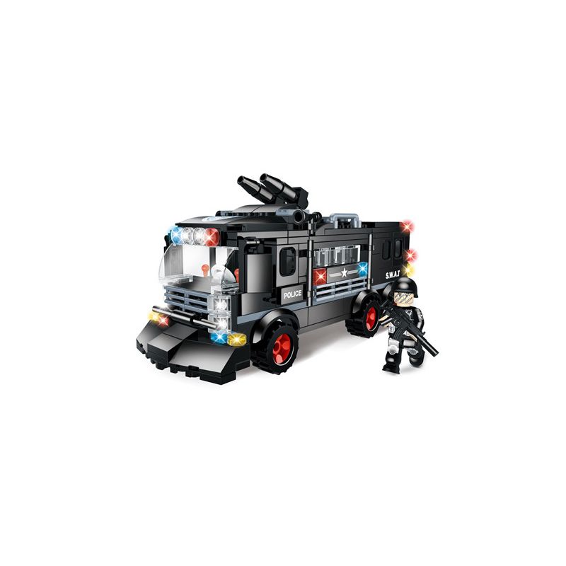 WOMA C0516 0516 non Lego XE VÒI RỒNG CHỐNG CHÁY NỔ MAMMOTH bộ đồ chơi xếp lắp ráp ghép mô hình City SWAT CORPS Thành Phố 279 khối