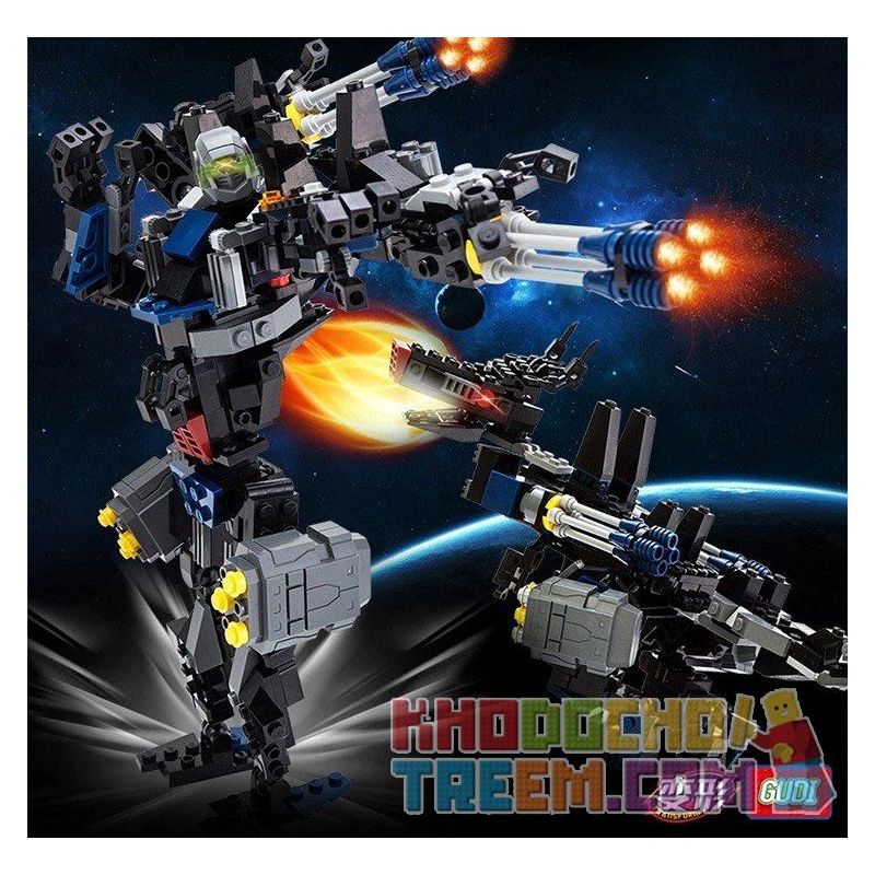 GUDI 8712 non  RÔ BỐT BIẾN HÌNH CHÓ SÓI bộ đồ chơi xếp lắp ráp ghép mô hình Transformers TRANSFORM SERIES Robot Đại Chiến Người Máy Biến Hình 304 khối GUDI 8712 non  RÔ BỐT BIẾN HÌNH CHÓ SÓI bộ đồ chơi xếp lắp ráp ghép mô hình Transformers TRANSFORM SERIES Robot Đại Chiến Người Máy Biến Hình 304 khối