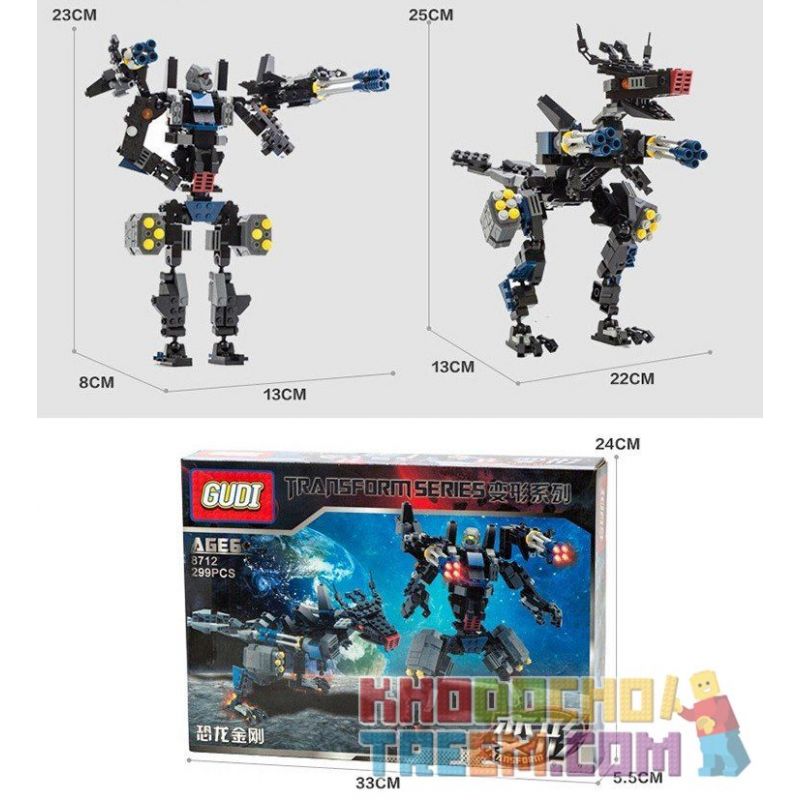 GUDI 8712 non  RÔ BỐT BIẾN HÌNH CHÓ SÓI bộ đồ chơi xếp lắp ráp ghép mô hình Transformers TRANSFORM SERIES Robot Đại Chiến Người Máy Biến Hình 304 khối GUDI 8712 non  RÔ BỐT BIẾN HÌNH CHÓ SÓI bộ đồ chơi xếp lắp ráp ghép mô hình Transformers TRANSFORM SERIES Robot Đại Chiến Người Máy Biến Hình 304 khối