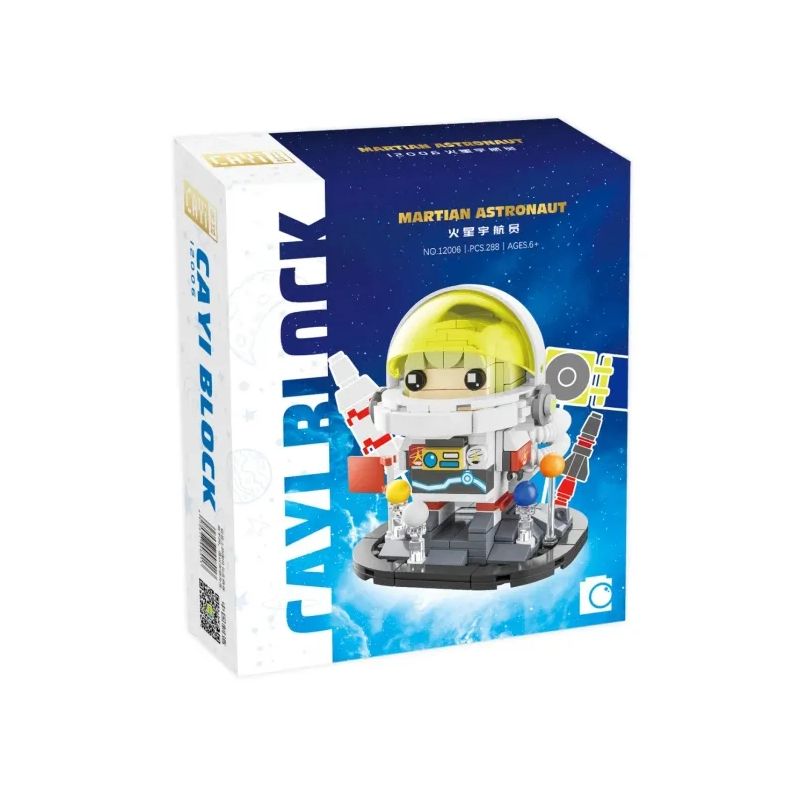 CAYI 12006 non  PHI HÀNH GIA SAO HỎA bộ đồ chơi xếp lắp ráp ghép mô hình 288 khối