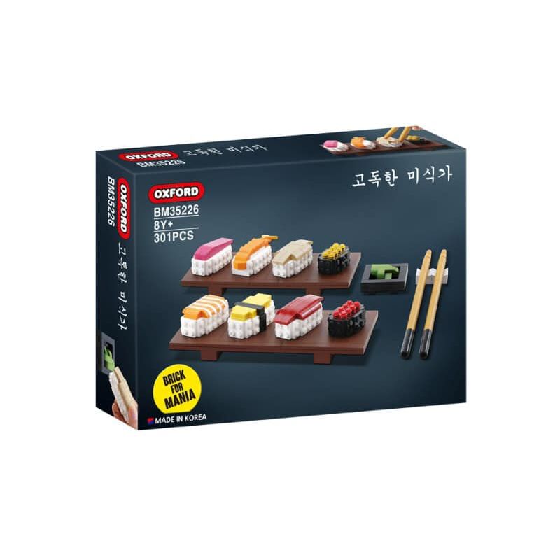 OXFORD BM35226 35226 non Lego NGƯỜI SÀNH ĂN CÔ ĐƠN bộ đồ chơi xếp lắp ráp ghép mô hình Movie & Game 고독한 미식가 Phim Và Trò Chơi 301 khối