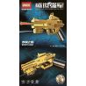 LWCK 90010 non  ĐẠI BÀNG SA MẠC bộ đồ chơi xếp lắp ráp ghép mô hình Flourishing Age Strengthen The Army DESERT EAGLE 327 khối