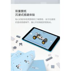 ONEBOT OBJSC40AIQI 40AIQI non  PHIÊN BẢN RC ĐUA SA MẠC bộ đồ chơi xếp lắp ráp ghép mô hình  DESERT RACING Kỹ Thuật Công Nghệ Cao Mô Hình Phương Tiện