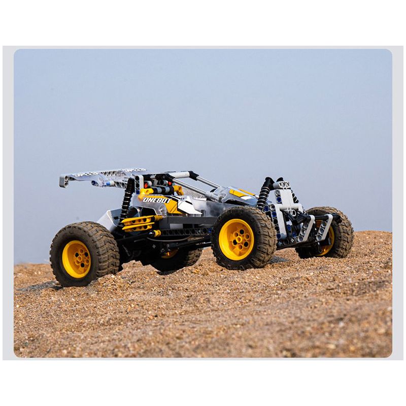 ONEBOT OBJSC40AIQI 40AIQI non  PHIÊN BẢN RC ĐUA SA MẠC bộ đồ chơi xếp lắp ráp ghép mô hình  DESERT RACING Kỹ Thuật Công Nghệ Cao Mô Hình Phương Tiện
