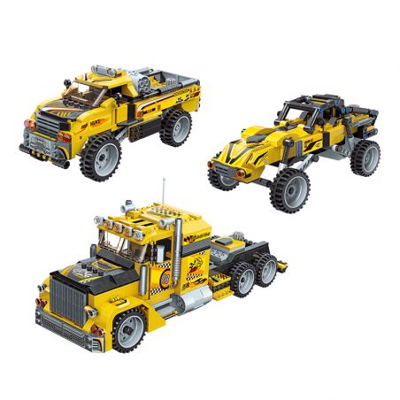 Enlighten 42108 Qman 42108 non  ĐẤU SĨ bộ đồ chơi xếp lắp ráp ghép mô hình Ideas Ý Tưởng 622 khối