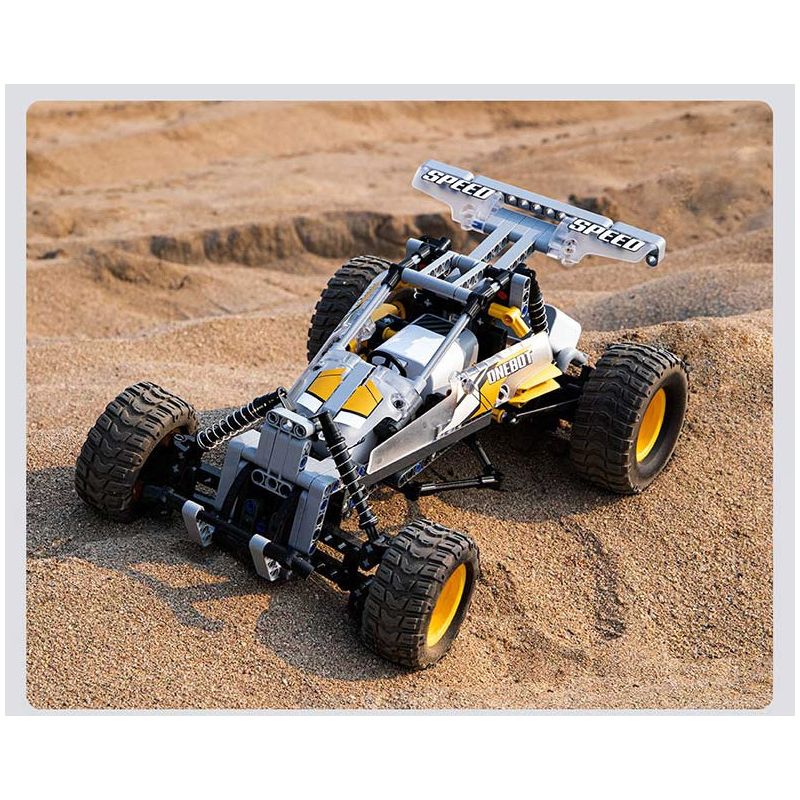 ONEBOT OBJSC40AIQI 40AIQI non  PHIÊN BẢN RC ĐUA SA MẠC bộ đồ chơi xếp lắp ráp ghép mô hình  DESERT RACING Kỹ Thuật Công Nghệ Cao Mô Hình Phương Tiện