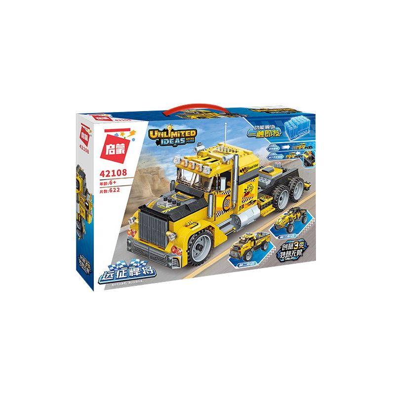 Enlighten 42108 Qman 42108 non  ĐẤU SĨ bộ đồ chơi xếp lắp ráp ghép mô hình Ideas Ý Tưởng 622 khối