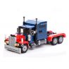 GUDI 8713 non  THỦ LĨNH TỐI CAO AUTOBOT ROBOT BIẾN HÌNH XE ĐẦU KÉO PETERBILT bộ đồ chơi xếp lắp ráp ghép mô hình Transformers TRANSFORM SERIES Robot Đại Chiến Người Máy Biến Hình 379 khối