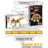UP TO CD8031 8031 non  QUÁI VẬT THỜI TIỀN SỬ - TYRANNOSAURUS REX THỨC TỈNH NGUỒN GỐC THỦ LĨNH bộ đồ chơi xếp lắp ráp ghép mô hình Dino Museum Bảo Tàng Khủng Long 616 khối