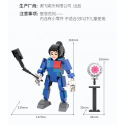 WISE BLOCK HA390210 390210 non  LỚP HỌC PHI HÀNH GIA TIANGONG bộ đồ chơi xếp lắp ráp ghép mô hình