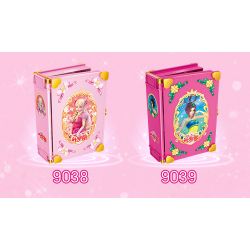 GUDI 9036 non  SÁCH MINI BUD FORT bộ đồ chơi xếp lắp ráp ghép mô hình Yeloli 238 khối