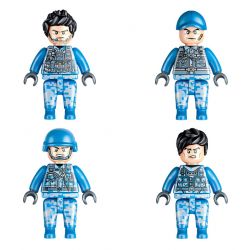 GUDI 20402 non  HẠNG NẶNG QUÂN SỰ TÀU SÂN BAY PHÚC KIẾN 4 TỔ HỢP KHU TRỤC HẠM TYPE 055 KHINH 056 ĐỔ BỘ 072A TIẾP TẾ 903A bộ đồ chơi xếp lắp ráp ghép mô hình Military Army Quân Sự Bộ Đội 692 khối