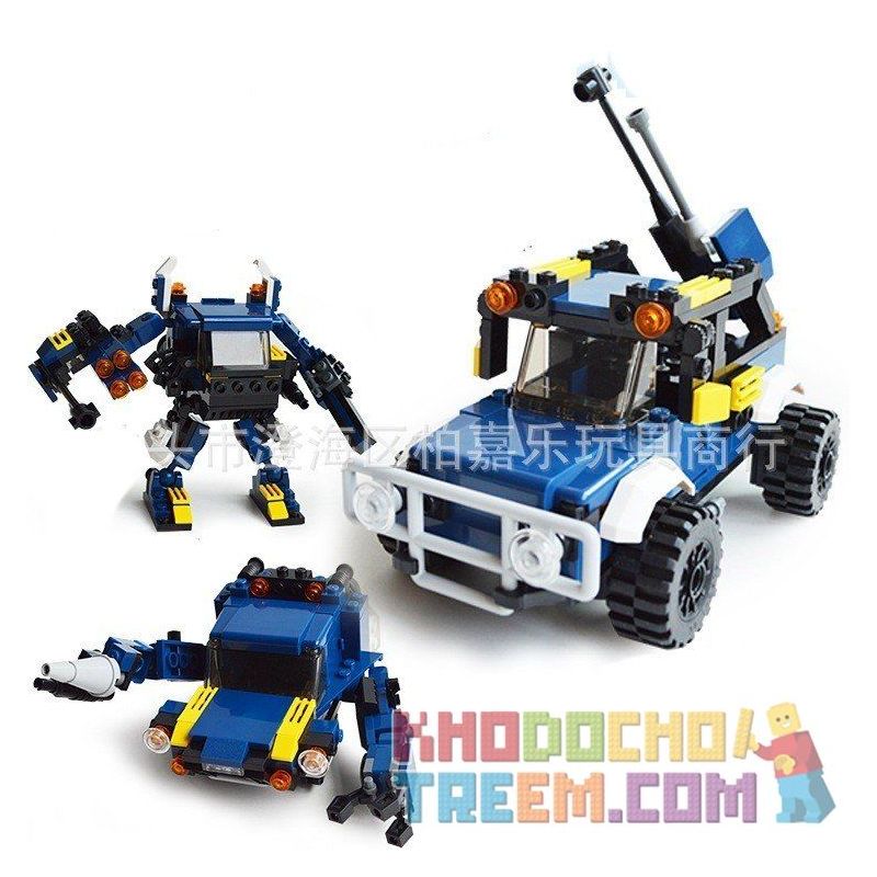 Gudi 8111 Xếp Hình Kiểu Lego Creator 3 In 1 Robots Transform Automotive Rô  Bốt Biến Hình Ô Tô Giá Sốc Rẻ Nhất