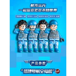 GUDI 20402 non  HẠNG NẶNG QUÂN SỰ TÀU SÂN BAY PHÚC KIẾN 4 TỔ HỢP KHU TRỤC HẠM TYPE 055 KHINH 056 ĐỔ BỘ 072A TIẾP TẾ 903A bộ đồ chơi xếp lắp ráp ghép mô hình Military Army Quân Sự Bộ Đội 692 khối