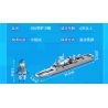 GUDI 20402 non  HẠNG NẶNG QUÂN SỰ TÀU SÂN BAY PHÚC KIẾN 4 TỔ HỢP KHU TRỤC HẠM TYPE 055 KHINH 056 ĐỔ BỘ 072A TIẾP TẾ 903A bộ đồ chơi xếp lắp ráp ghép mô hình Military Army Quân Sự Bộ Đội 692 khối