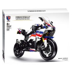 SHENZHEN RAEL ENTERTAINMENT 50040 non  BMW S1000RR. bộ đồ chơi xếp lắp ráp ghép mô hình  Kỹ Thuật Công Nghệ Cao Mô Hình Phương Tiện 826 khối