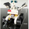 GUDI 8811 non  XE TỰ HÀNH TRÊN MẶT TRĂNG bộ đồ chơi xếp lắp ráp ghép mô hình City LUNAR PROBE STATION Thành Phố 238 khối