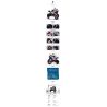 SHENZHEN RAEL ENTERTAINMENT 50040 non  BMW S1000RR. bộ đồ chơi xếp lắp ráp ghép mô hình  Kỹ Thuật Công Nghệ Cao Mô Hình Phương Tiện 826 khối