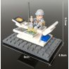 GUDI 8811 non  XE TỰ HÀNH TRÊN MẶT TRĂNG bộ đồ chơi xếp lắp ráp ghép mô hình City LUNAR PROBE STATION Thành Phố 238 khối