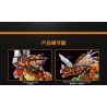 GAOMISI T2013 2013 non  TRICERATOPS. bộ đồ chơi xếp lắp ráp ghép mô hình Jurassic World Thế Giới Khủng Long 2116 khối