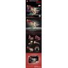 GAOMISI T2012 2012 non  SỪNG bộ đồ chơi xếp lắp ráp ghép mô hình Jurassic World CERATOSAURUS Thế Giới Khủng Long 2016 khối