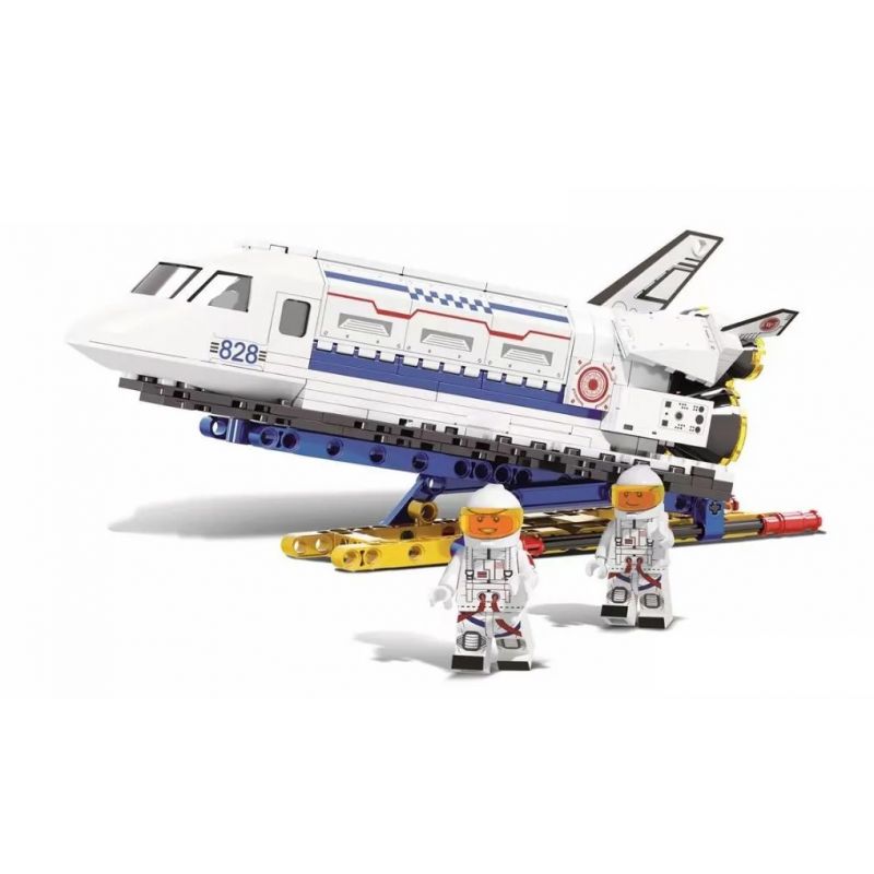 WOMA C0828 0828 non Lego TÀU CON THOI X-37B bộ đồ chơi xếp lắp ráp ghép mô hình 340 khối