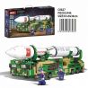 WOMA C0827 0827 non  TÀU SÂN BAY TÊN LỬA LONG MARCH 6 CZ-6 bộ đồ chơi xếp lắp ráp ghép mô hình 946 khối