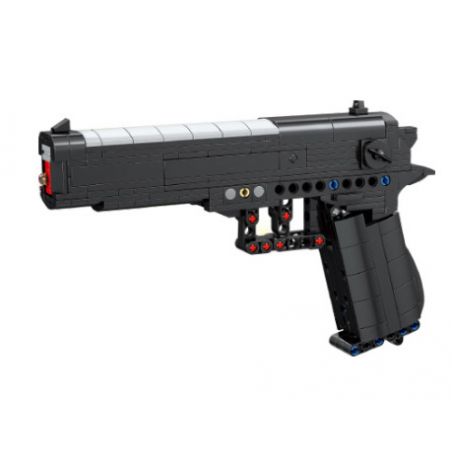 Kazi KY88001 88001 non  SÚNG NGẮN BERRETTA 92 bộ đồ chơi xếp lắp ráp ghép mô hình Gun BERETTA92 PISTOL 353 khối