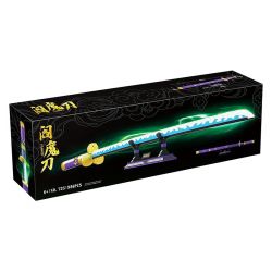 RENZAIMA 725 721 non  SAURON VỚI CON DAO LỚN NHANH 21 TÁC PHẨM YAN MO 1:1 tỷ lệ 1:1 bộ đồ chơi xếp lắp ráp ghép mô hình One Piece Đảo Hải Tặc 1016 khối