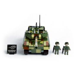 GUDI 20404 non  VŨ KHÍ HẠNG NẶNG QUÂN SỰ XE TĂNG NHẸ TYPE 15 bộ đồ chơi xếp lắp ráp ghép mô hình Military Army TYPE 15 LIGHT TANK Quân Sự Bộ Đội 357 khối