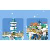 MouldKing 11010 Mould King 11010 non  PHÒNG KHÁCH ICE CRYSTAL bộ đồ chơi xếp lắp ráp ghép mô hình ICE BALLROOM 1208 khối