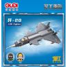 GUDI 20403 non  HẠNG NẶNG QUÂN SỰ MÁY BAY CHIẾN ĐẤU J-20 bộ đồ chơi xếp lắp ráp ghép mô hình Military Army Quân Sự Bộ Đội 347 khối