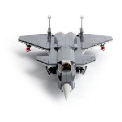 GUDI 20403 non  HẠNG NẶNG QUÂN SỰ MÁY BAY CHIẾN ĐẤU J-20 bộ đồ chơi xếp lắp ráp ghép mô hình Military Army Quân Sự Bộ Đội 347 khối