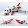 GUDI 8911 non  CHUYÊN CƠ VIP VÀ XE LIMOUSINE bộ đồ chơi xếp lắp ráp ghép mô hình City PRIVATE AIRCRAFT Thành Phố 334 khối