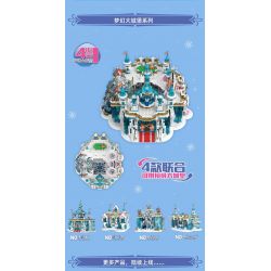 MouldKing 11009 Mould King 11009 non  THÁC NƯỚC PHA LÊ bộ đồ chơi xếp lắp ráp ghép mô hình CRYSTAL FALLS 1159 khối