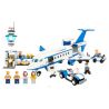 GUDI 8912 non  SÂN BAY VỚI MÁY CHỞ KHÁCH CỠ VỪA bộ đồ chơi xếp lắp ráp ghép mô hình City Thành Phố 652 khối
