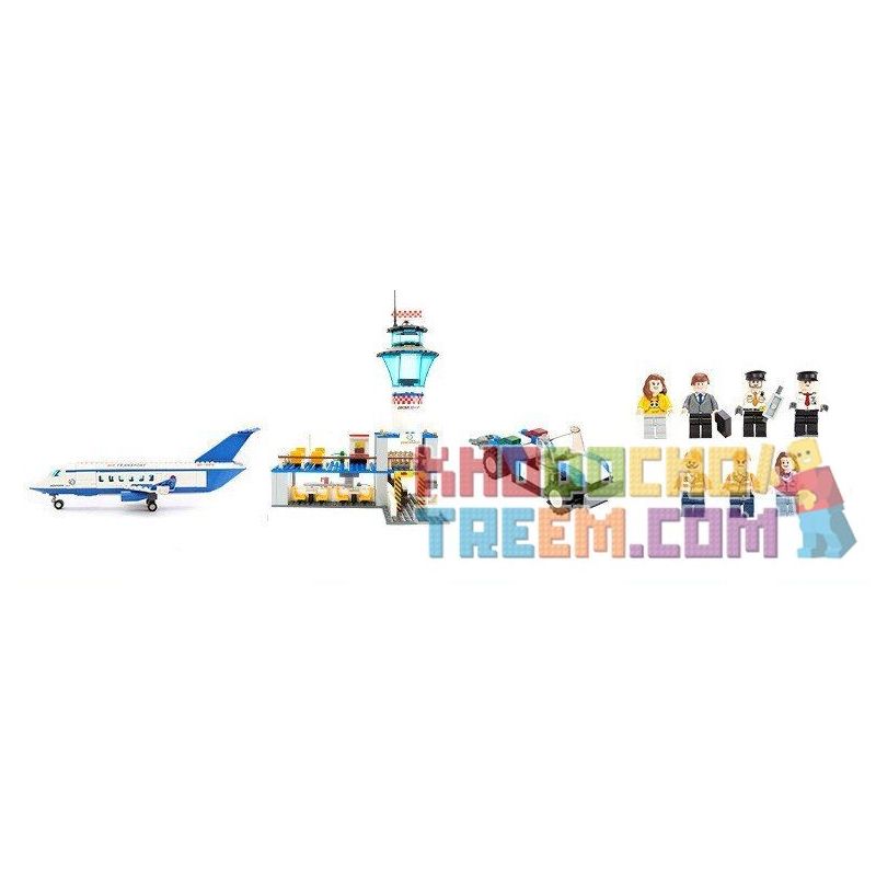 GUDI 8912 non  SÂN BAY VỚI MÁY CHỞ KHÁCH CỠ VỪA bộ đồ chơi xếp lắp ráp ghép mô hình City Thành Phố 652 khối GUDI 8912 non  SÂN BAY VỚI MÁY CHỞ KHÁCH CỠ VỪA bộ đồ chơi xếp lắp ráp ghép mô hình City Thành Phố 652 khối