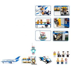GUDI 8912 non  SÂN BAY VỚI MÁY CHỞ KHÁCH CỠ VỪA bộ đồ chơi xếp lắp ráp ghép mô hình City Thành Phố 652 khối GUDI 8912 non  SÂN BAY VỚI MÁY CHỞ KHÁCH CỠ VỪA bộ đồ chơi xếp lắp ráp ghép mô hình City Thành Phố 652 khối
