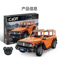 CADA DOUBLEE C51206 51206 non  XE TĂNG SUV tỷ lệ 1:12 bộ đồ chơi xếp lắp ráp ghép mô hình  Kỹ Thuật Công Nghệ Cao Mô Hình Phương Tiện 561 khối