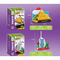 SEMBO 610011 non  KIM TỰ THÁP bộ đồ chơi xếp lắp ráp ghép mô hình Fridge Refrigerator Magnets FRIDGE MAGNETS Nam Châm Dính Tủ Lạnh 48 khối